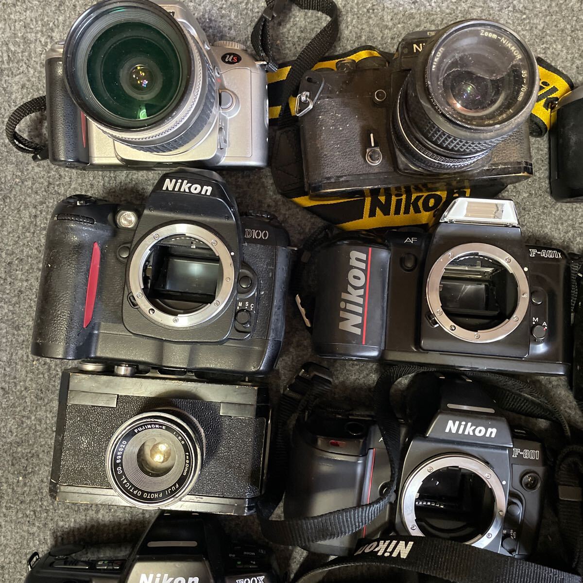 ジャンク まとめ 大量 フィルムカメラ デジタルカメラ NIKON 計15台 A1420000の画像2