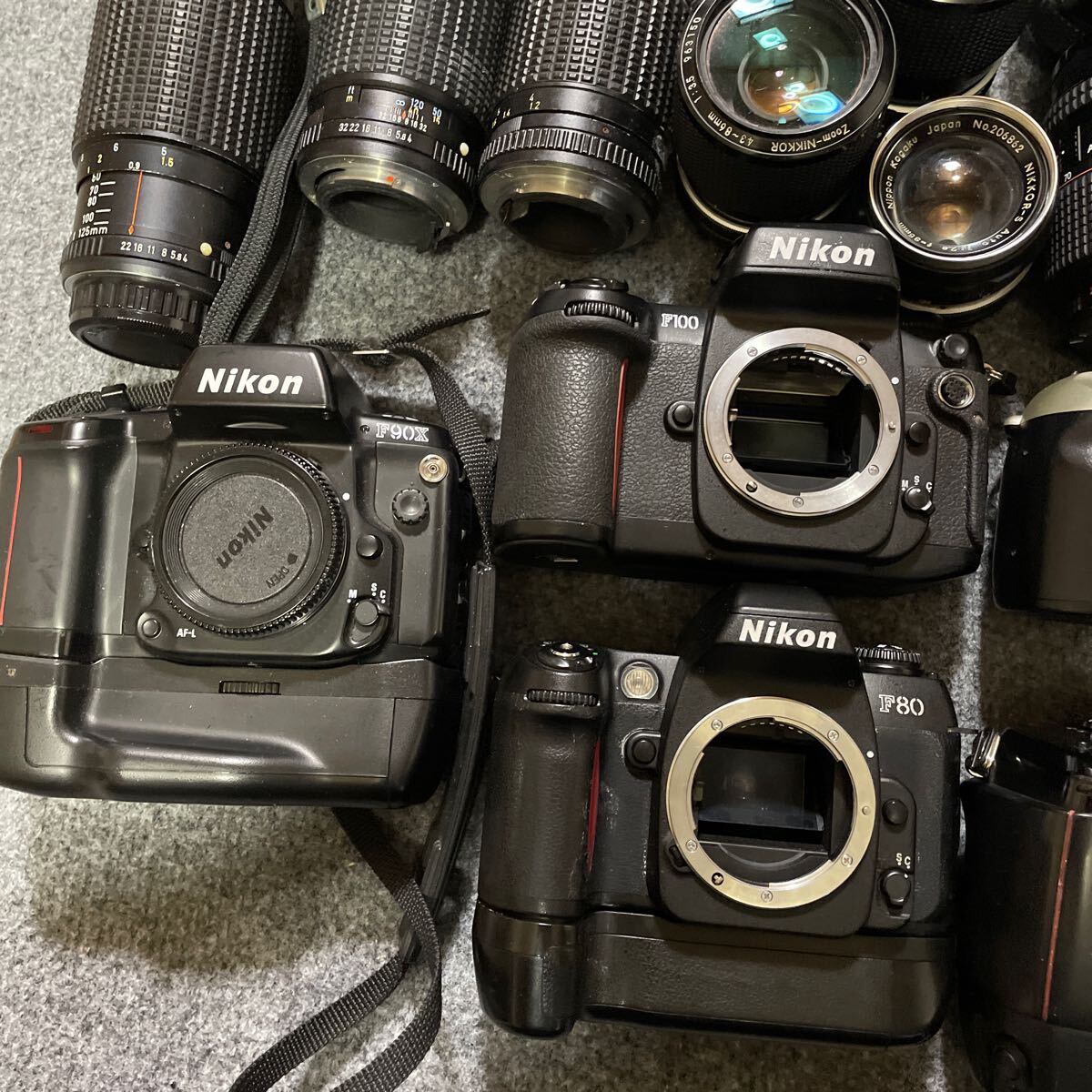 ジャンク まとめ 大量 フィルムカメラ レンズ レンジファインダー NIKON MINOLTA PENTAX A1930000の画像2