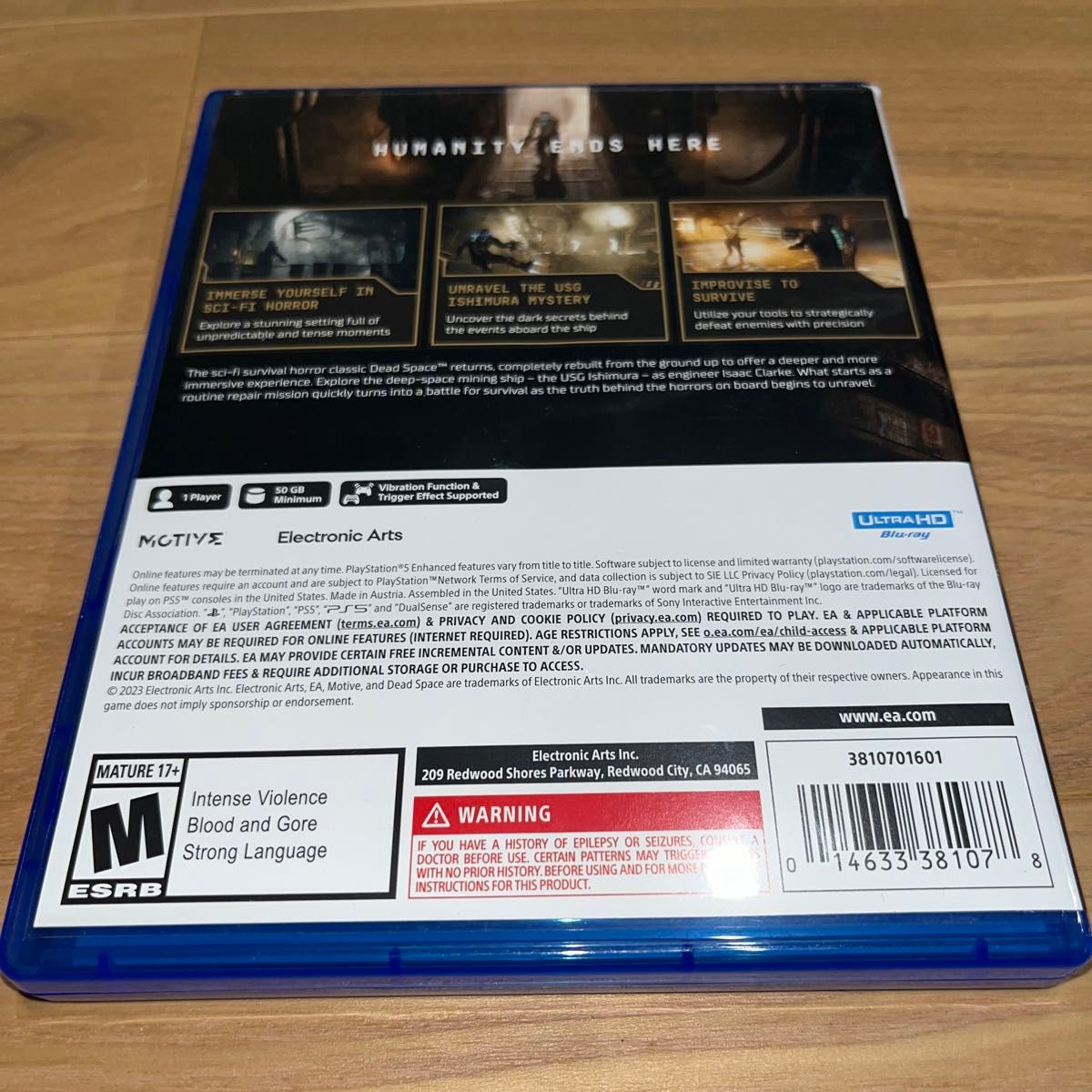 Dead Space 輸入版北米 PS5