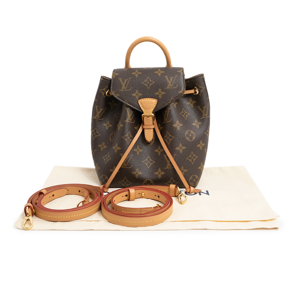 （新品・未使用品）ルイ ヴィトン LOUIS VUITTON モンスリ NM BB 2Way ショルダー リュック デイパック バックパック モノグラム M45502_画像2