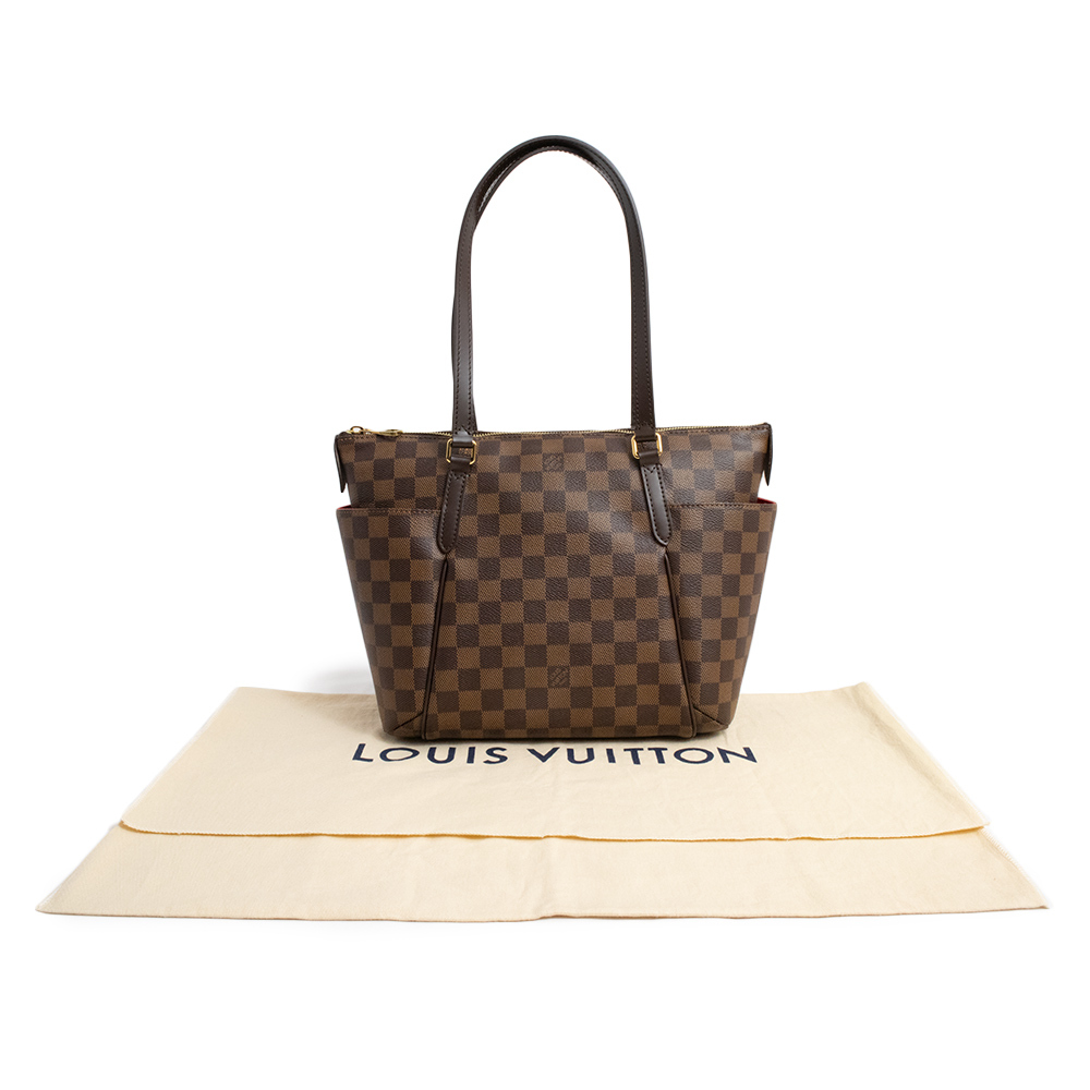 （未使用　展示品）ルイ ヴィトン LOUIS VUITTON ダミエ トータリー PM トートバッグ ブラウン 茶 ゴールド金具 N41282_画像2