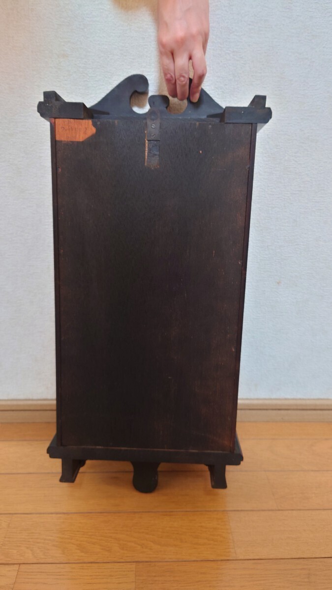 ☆アンティーク振り子時計（ゼンマイ式） 昭和レトロ ジャンクの画像6