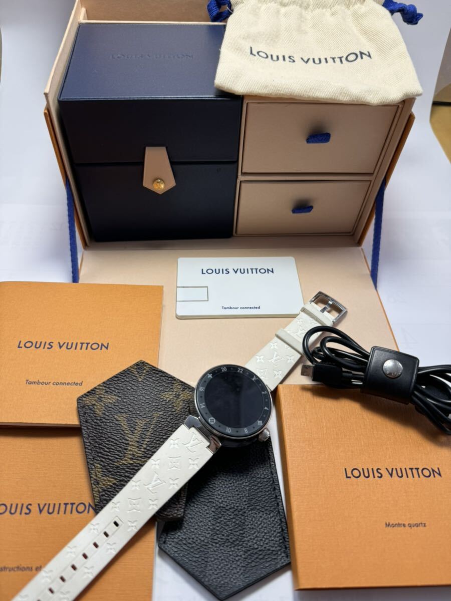 V2 送料無料 腕時計 LUIS VUITTON ルイヴィトン タンブール ホライゾン 箱