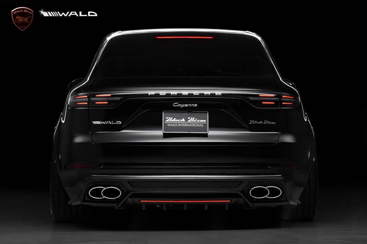 【WALD BlackBison】 Porsche 9YA 2018y- Cayenne 5Pキット (F, S, R, DC, OF) フルキット エアロ カイエン バルド ヴァルド 5点 セット_画像7
