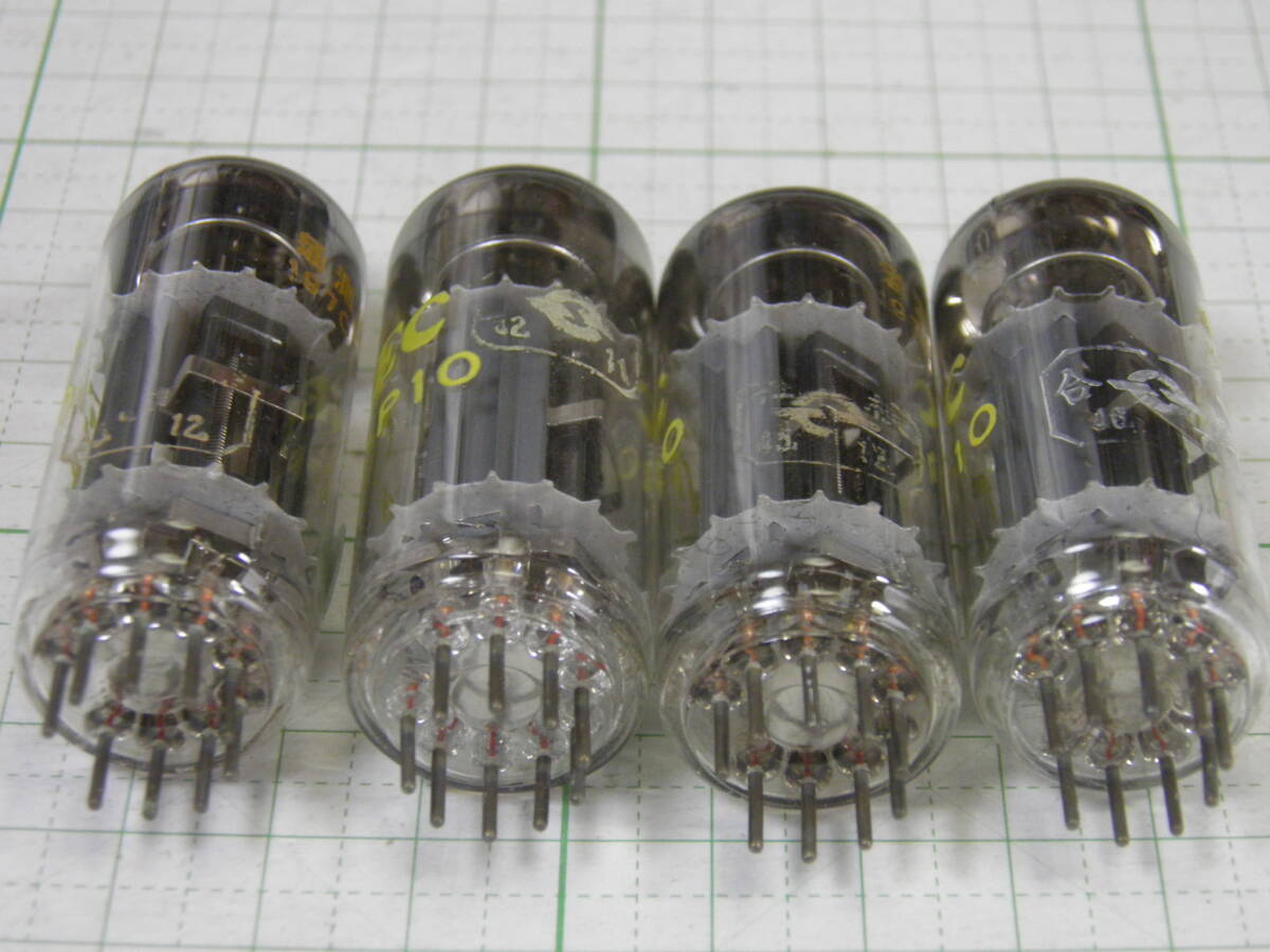 # vacuum tube : electric power increase width 5 ultimate tube 6R-P10(NEC, original box, electro- . Mark )4 pcs set 