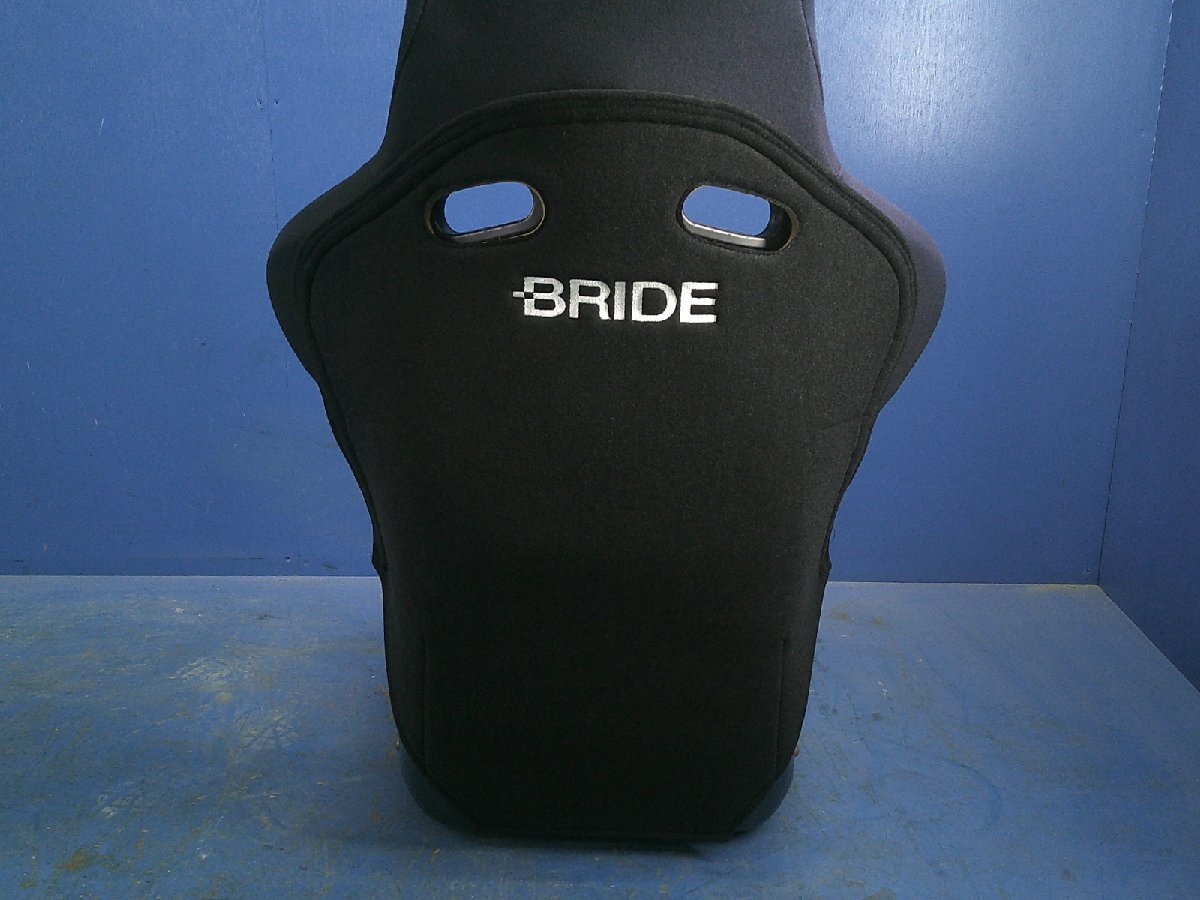 【個人宅配不可】中古 BRIDE ブリッド TTM-C フルバケットシート シートバックプロテクター/ヘッドクッション付き (棚2119-K212)の画像2