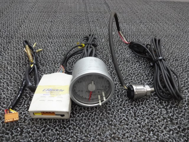  used TRUST GReddy oil pressure gauge 60Φ link unit oil pressure sensor attaching lamp lack of with defect / Corolla AE111 ( shelves 2119-3-306)