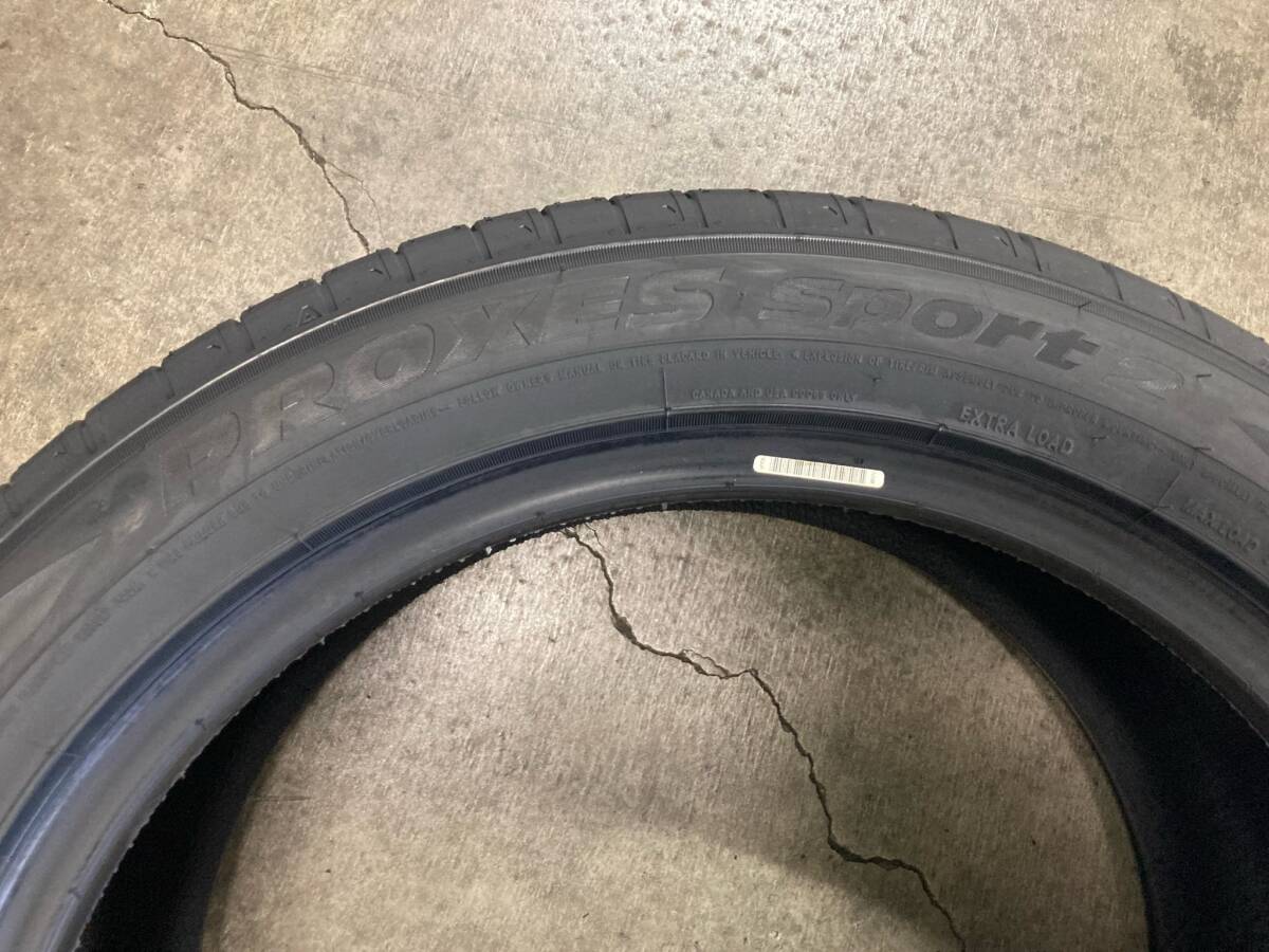 ◆【送料税込新品４本価格】235/50R19 103Y XL TOYO PROXESSPORT2 プロクセス スポーツ2 235/50-19 トーヨー ハリアー G's シエナ NX夏用_画像4