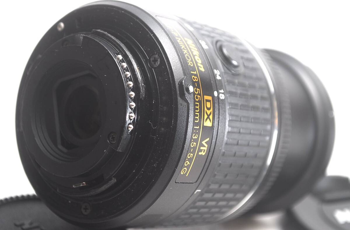 ★極美品！★Nikonニコン AF-P DX 18-55mm F3.5-5.6G VR★絶好調！C546_マウントも使用感が少なくキレイです♪