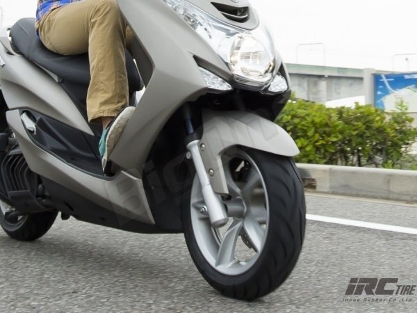 IRC Mobicity SCT-001 前後兼用 フュージョンX SE フリーウエイ250 120/90-10 66J TL 120-90-10 モビシティー フロント リア リヤ タイヤの画像7