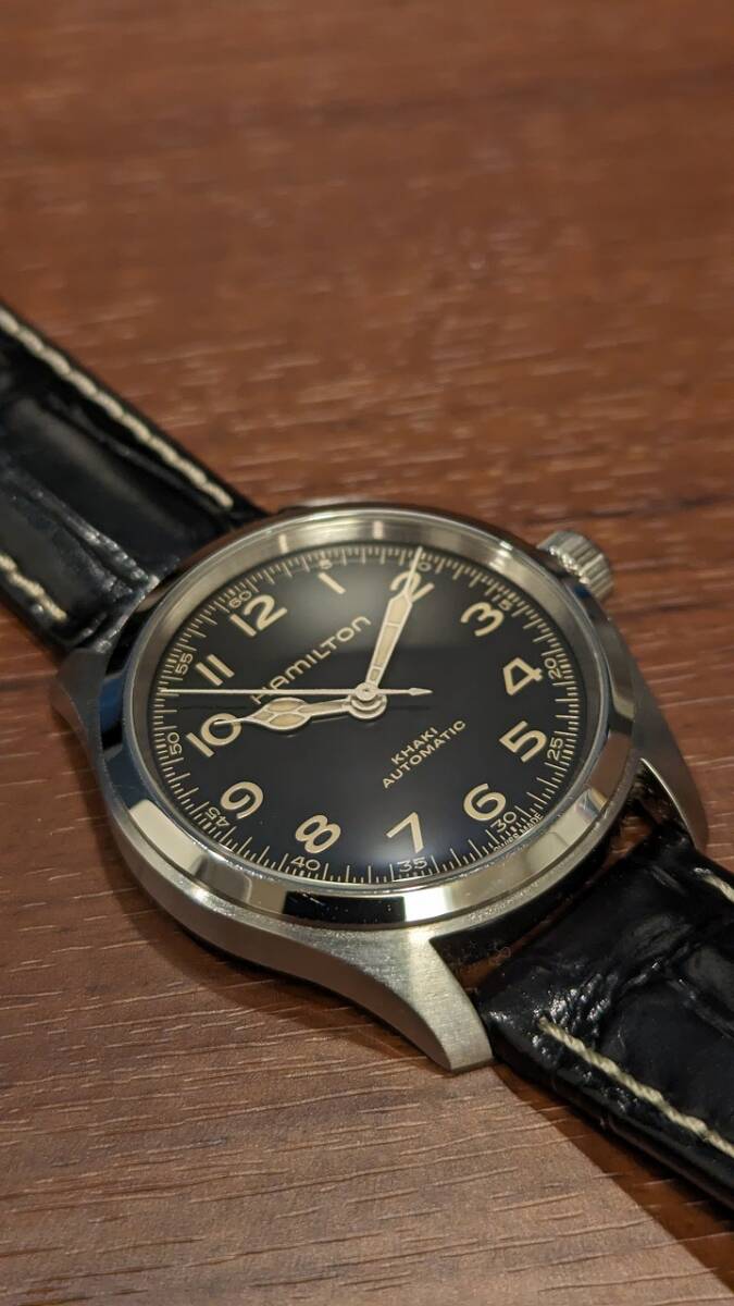 ハミルトン マーフ38mm カーキフィールド 自動巻き HAMILTON H70405730 MURPH 38mm の画像5