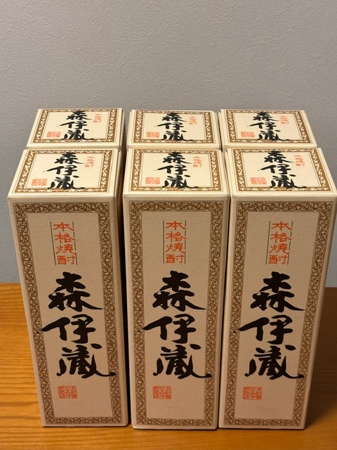 森伊蔵 JAL国際線機内販売(4/26)芋焼酎 720ml 6本セット の画像1