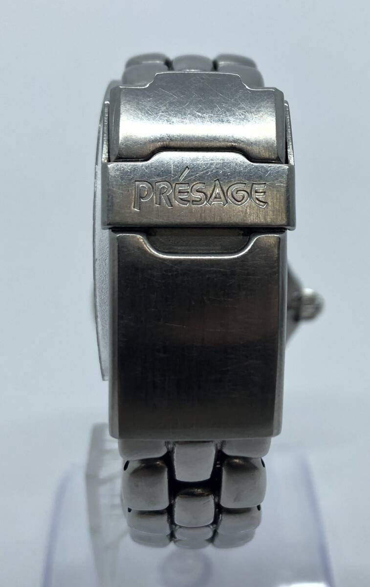 SEIKO セイコー PRESAGE プレサージュ 7N01-6230 クオーツ腕時計 時計 シルバーグレー文字盤 20BAR 稼働品の画像10