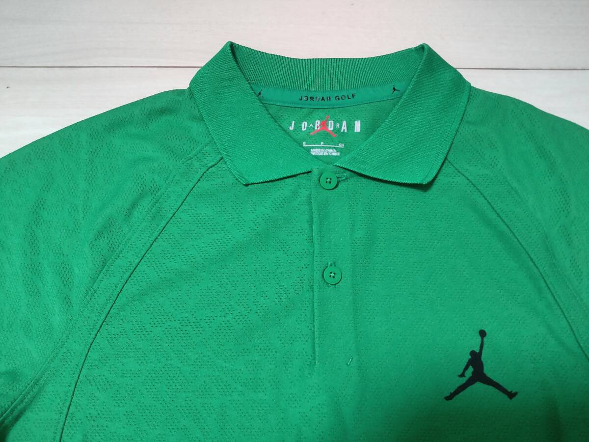 ★新品　ナイキ　NIKE　ポロシャツ　★JORDAN GOLF　ジョーダンゴルフ　★ジョーダンブランド　★DRI-FIT ADV使用　★きれいなグリーン_画像1