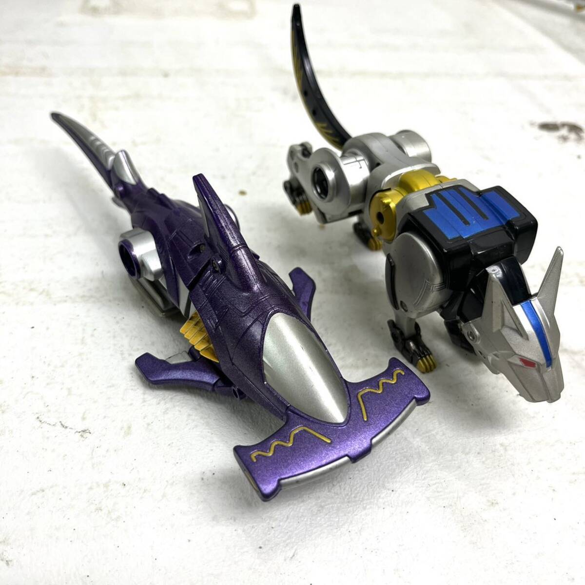 0419D6 Hyakujuu Sentai Gaoranger 100 .. body DXgao Hunter 3 body комплект gaoli гетры gao Wolf gao рыба-молот BADAI Bandai игрушка 