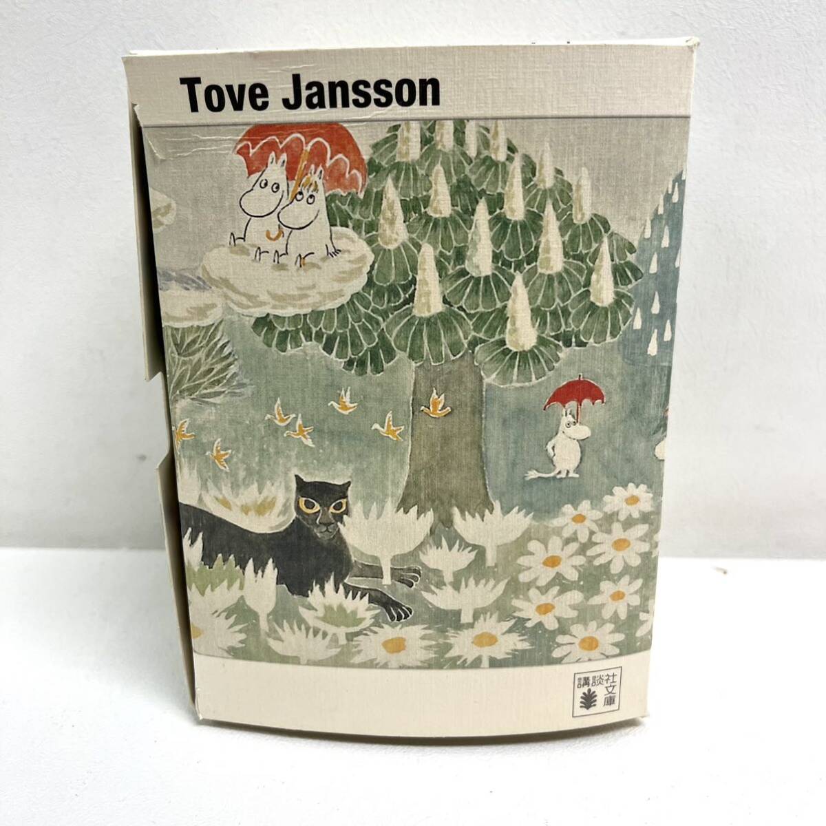 0420D6 Tove Jansson トーベ・ヤンソン Moomin ムーミン 童話限定カバー版 9巻 BOXセット 講談社文庫 帯付き / KOMETEN KOMMER 他の画像7