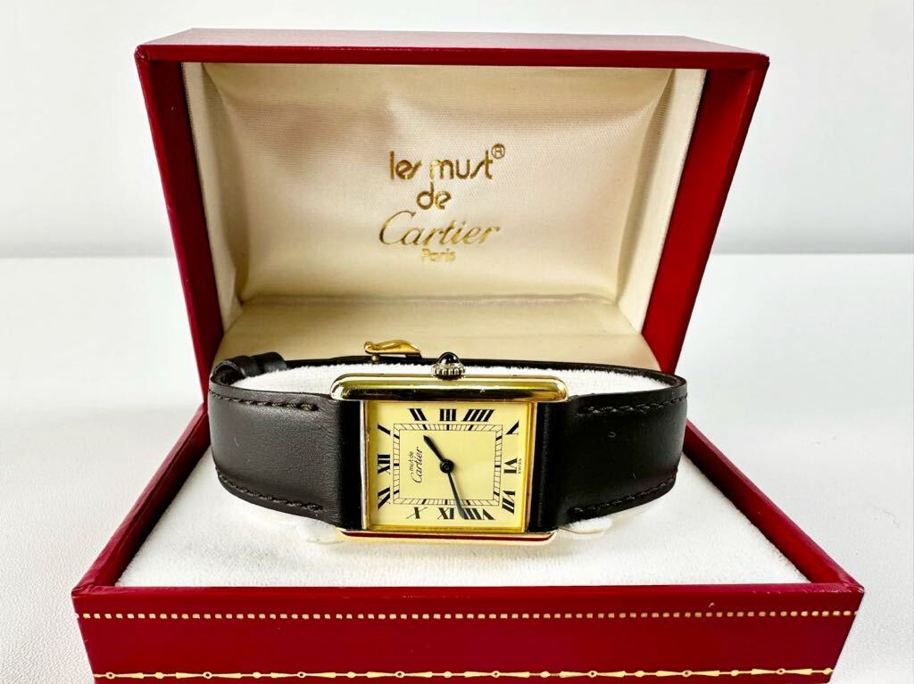 Cartier カルティエ 腕時計 箱付 動作未確認 【4/41ES】