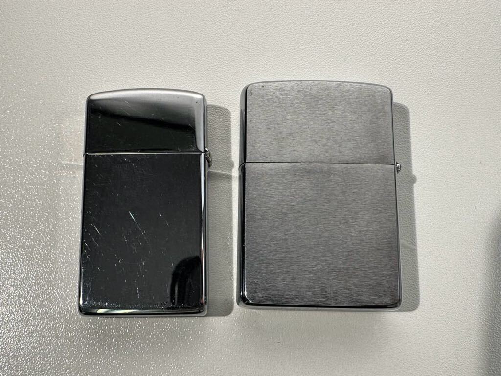 ZIPPO ジッポ オイルライター シルバー 着火未確認 【4/0ES】_画像3