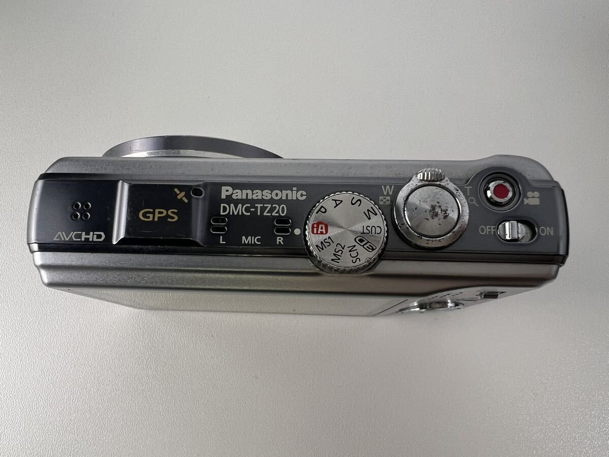 【4/80E3】Panasonic LUMIX DMC-TZ20 デジタルカメラ 充電器 バッテリーパック付き 動作確認済の画像5