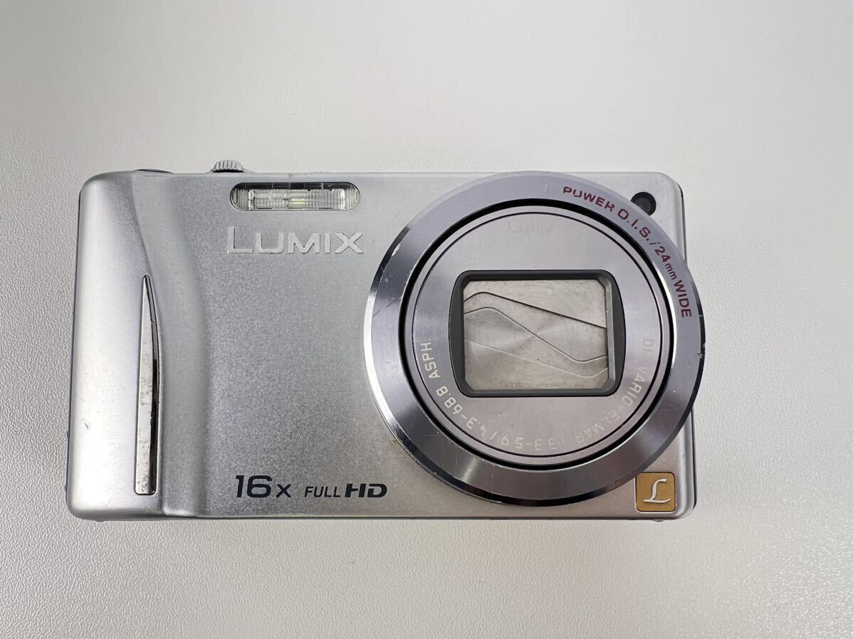 【4/80E3】Panasonic LUMIX DMC-TZ20 デジタルカメラ 充電器 バッテリーパック付き 動作確認済の画像2