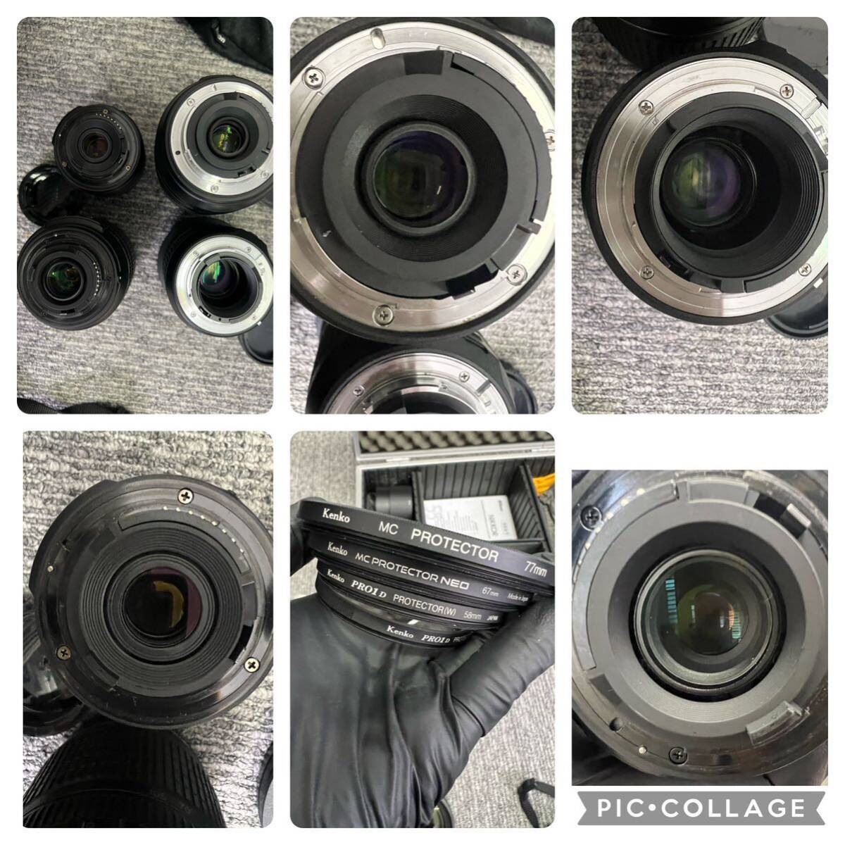 【4/41ES】Nikon D5500デジタルカメラ レンズ Nikon DX AF-S 充電器 ケース付き 通電のみ動作確認済