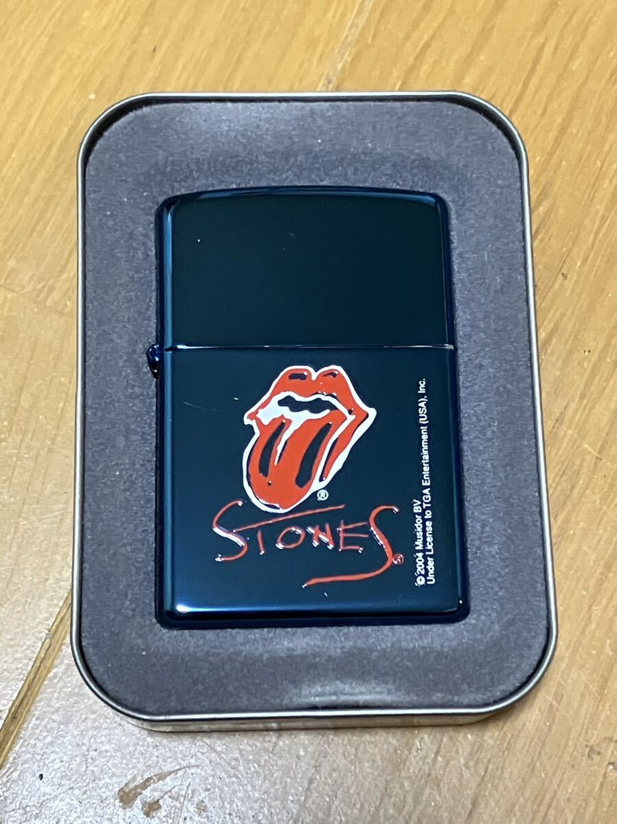 ジッポーZIPPO ローリングストーンズ Rolling Stonesオフィシャルグッズ未使用品※オイルライター ・喫煙具 ・ライター ・ジッポー_画像1