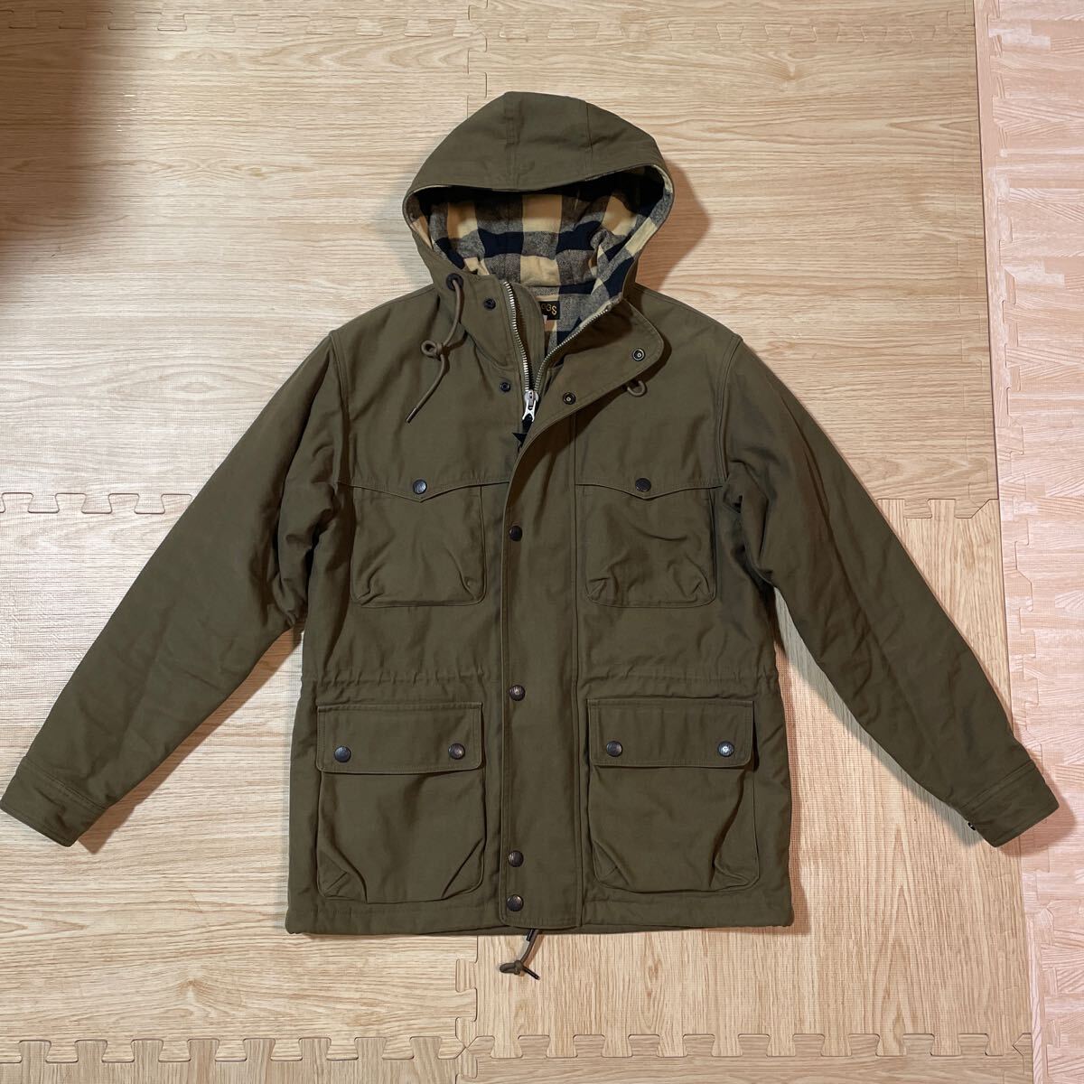 Westride ウエストライド マウンテンジャケット 38 KELTY MOUNTAIN HOODIE ミリタリー パーカーの画像1