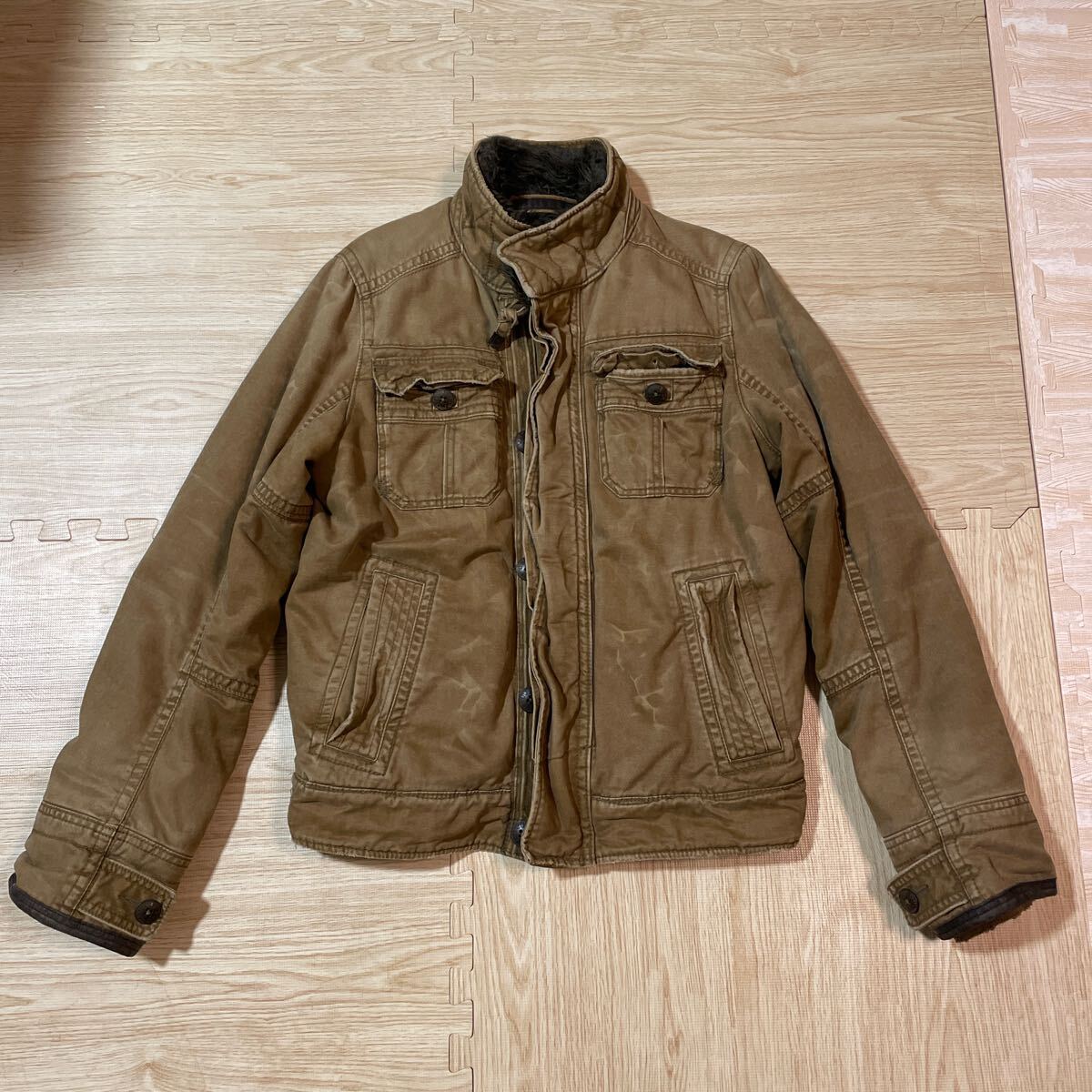 ruehl carrigton jacket S ルール カーリングトン　ジャケット カーキ　ミリタリー　デッキジャケット_画像1