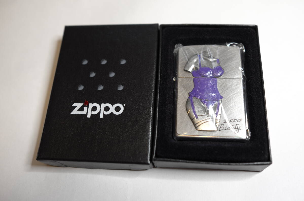 ZIPPO ジッポーライター セクシー ランジェリー ビューティー SEXY BEAUTY 1997年製 未使用品の画像1