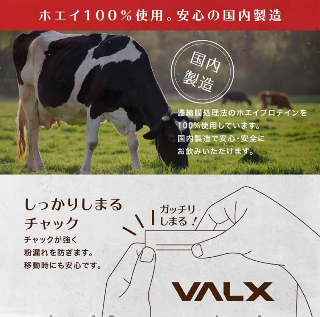 VALX バルクス ホエイ プロテイン 杏仁豆腐風味 1kg_画像7