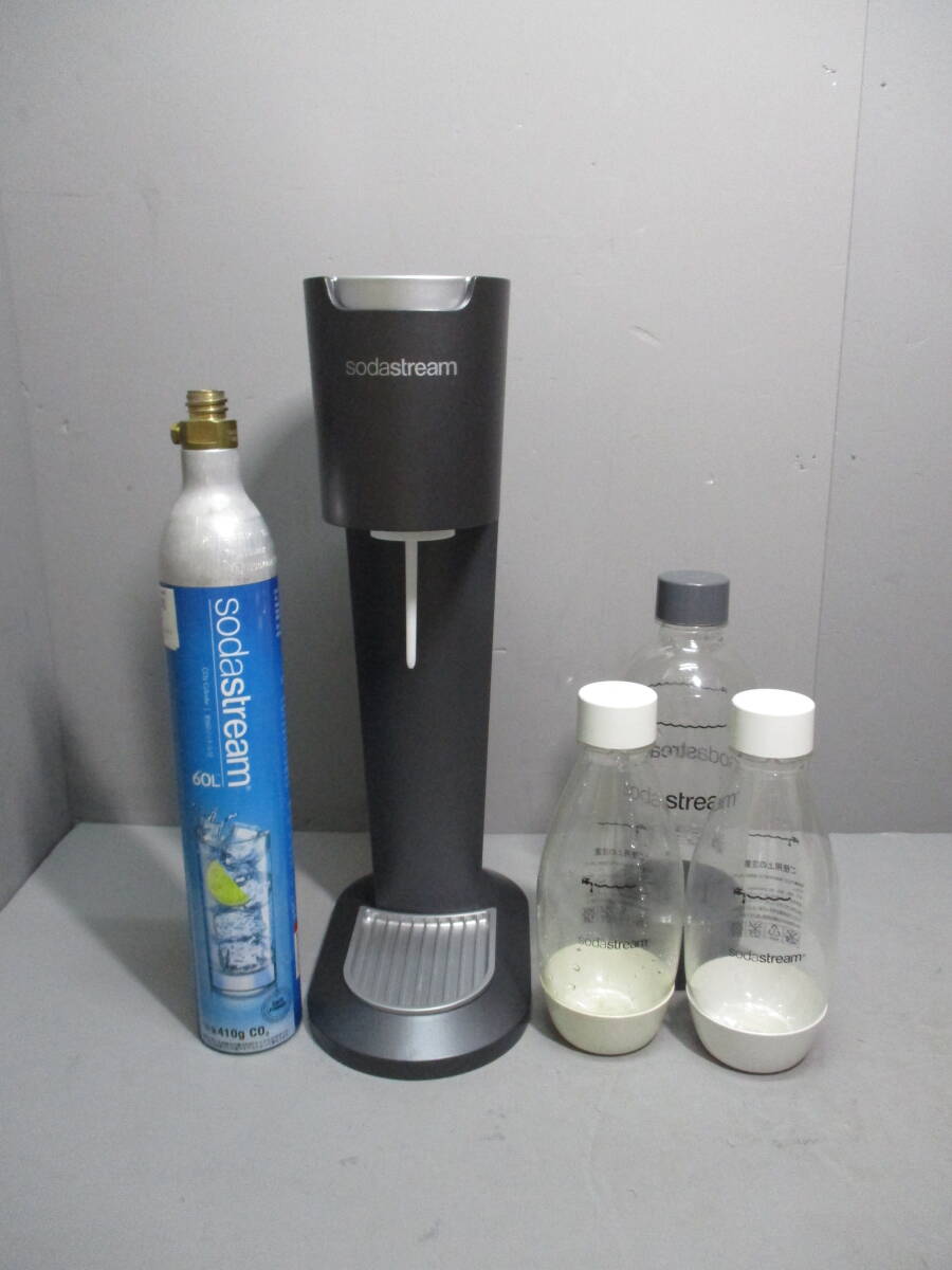 USED★sodastream★ソーダストリーム 炭酸水メーカー 動作未確認 ガス残量無しの画像1