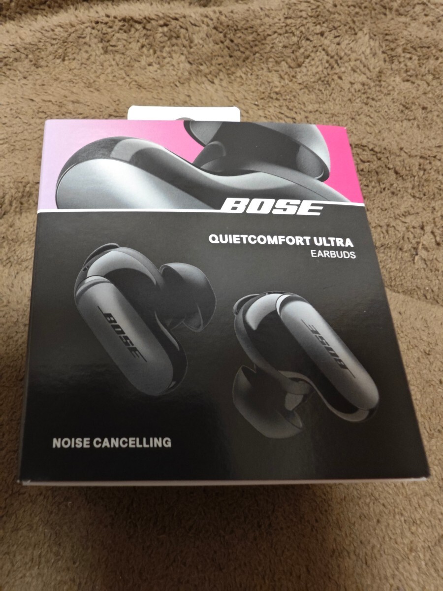 1円スタート　ほぼ新品　Bose QuietComfort Ultra Earbuds　ブラック　使用時間2日　送料無料　即欠あり_画像1