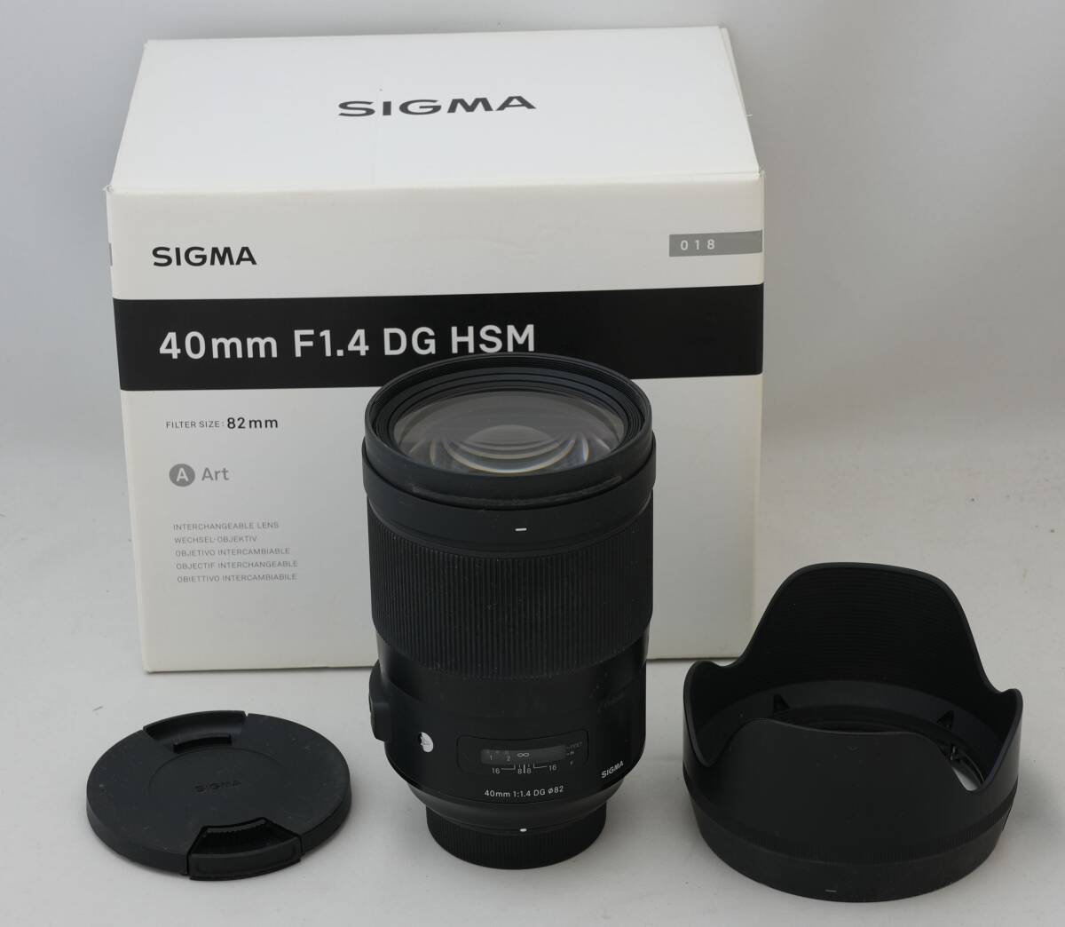 SIGMA 40mm F1.4 DG HSM Art Nikon用 Fマウントの画像1