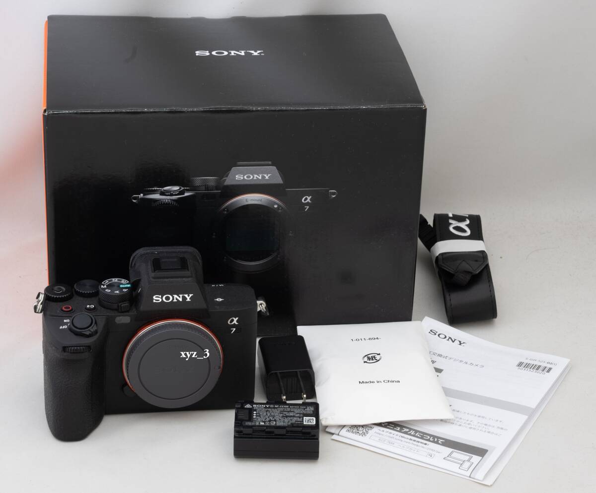 SONY ソニー α7 IV ボディILCE-7M4 元箱付属品付 α7ⅳの画像1