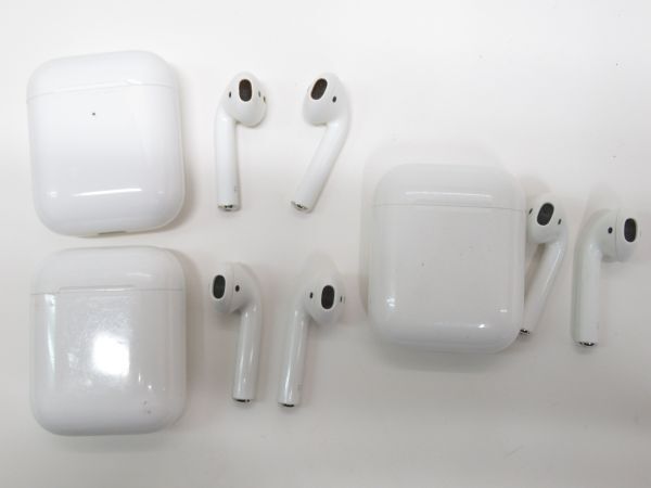 大量まとめ Apple AirPods ワイヤレスイヤホン 17個セット 現状品 エアポッズ A2699 A2566 A2564 A2565 A2190 A2083 A2084の画像4