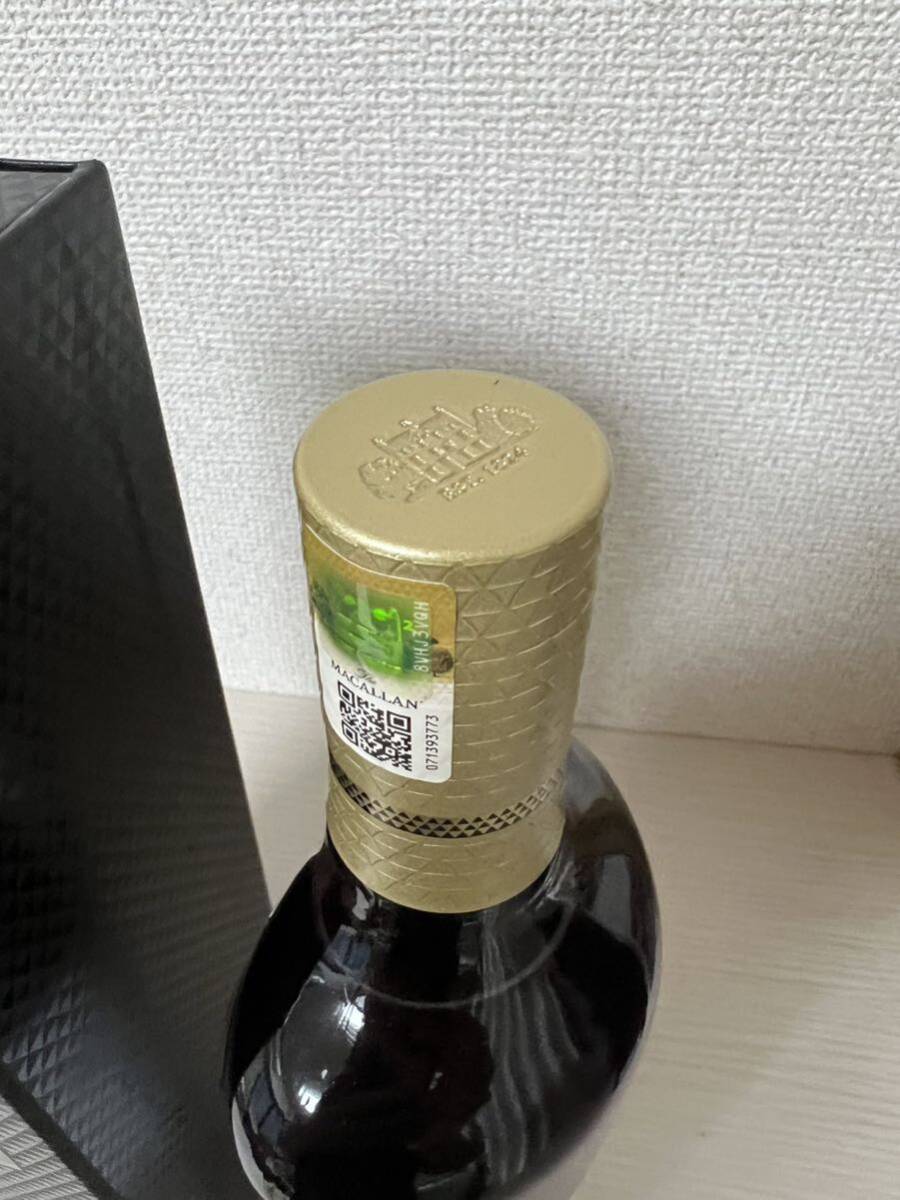☆1円～ ザ・マッカラン 18年 シェリーオーク 2022リリース 700ml 43％ 未開封 箱付 スコッチウイスキーの画像3