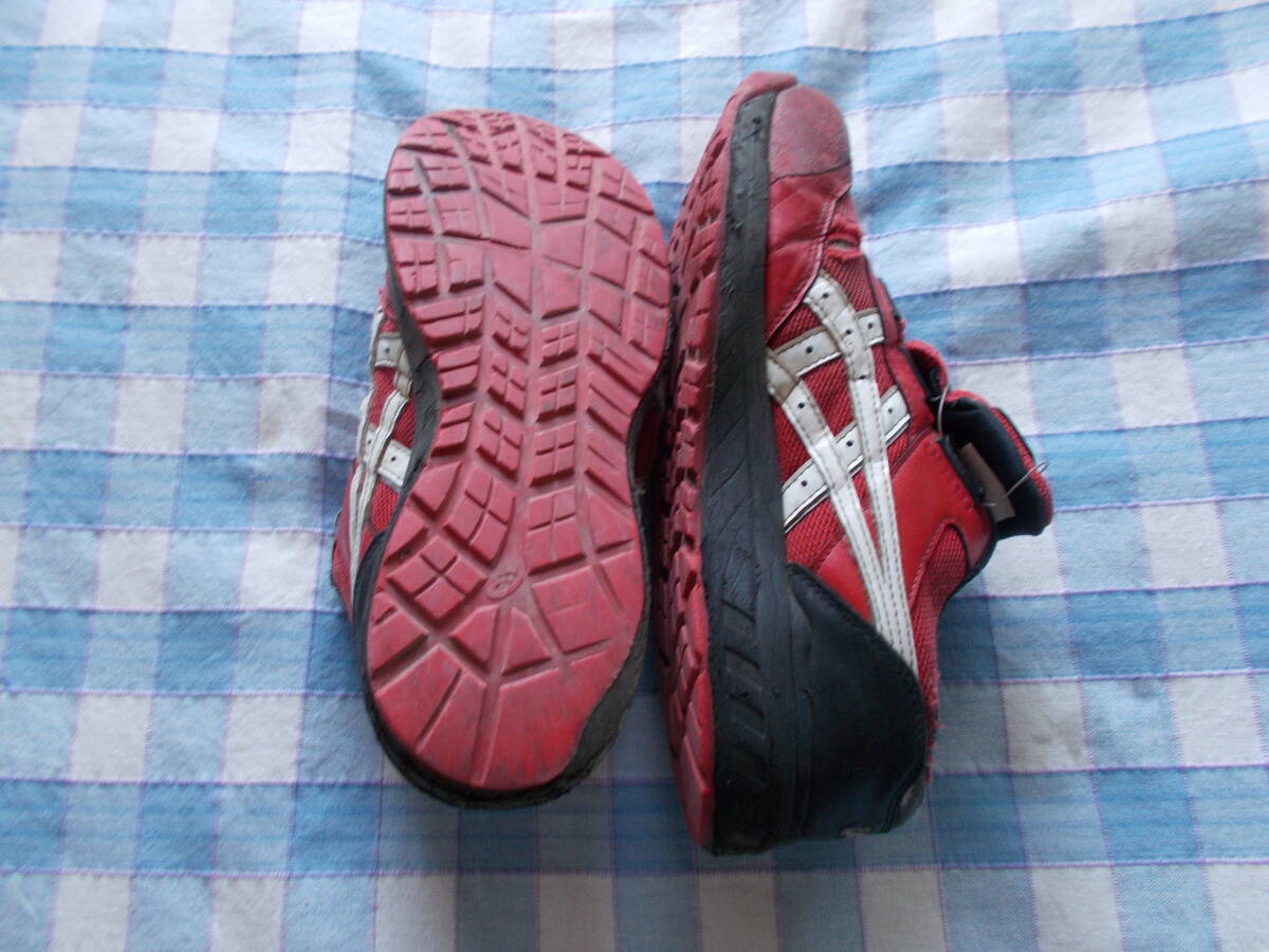 01.ASICS・アシックス安全靴・中古（ジャンク）26.0cmの画像2