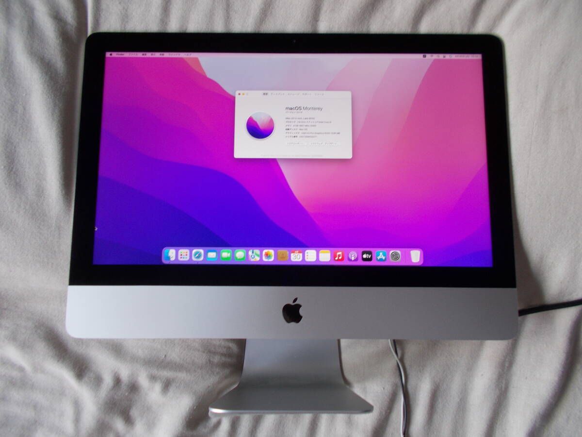 51.【iMac 5K・21inch・2015】Mac OS + Windows 10 Pro（中古・リメイク品）新設SSD500GBに換装・ジャンク_画像1