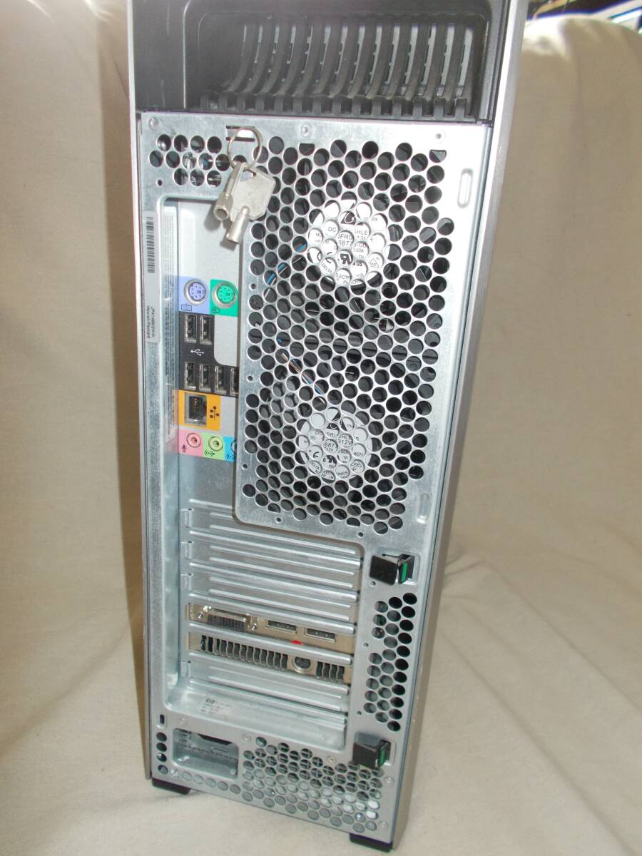 58.hp Z600 Work Station・Xeon 5675 ２基搭載・NVIDIA Quadro　5000搭載・SSD（OS入り）+HDD（中古）