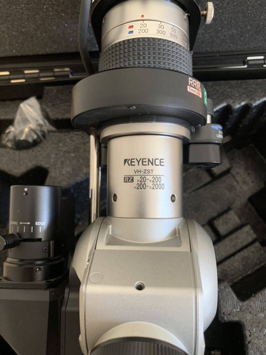 【極美品】KEYENCE デジタルマイクロスコープ レンズ VH-ZST キーエンス 工業用 センサ マイクロスコープ 顕微鏡の画像4