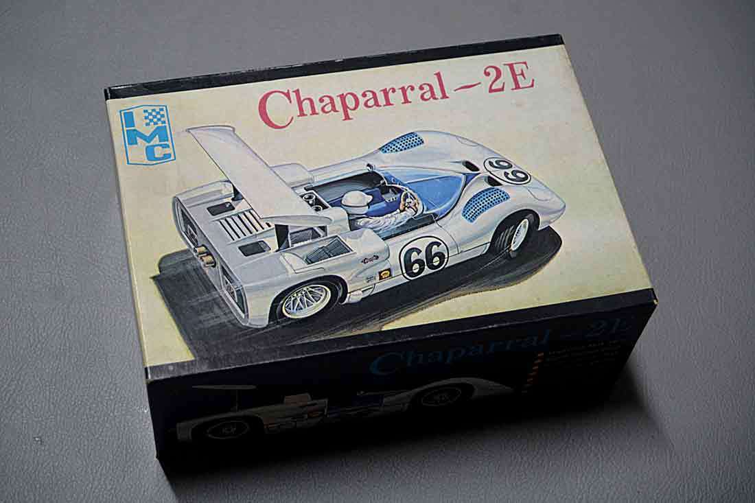 Chaparral-2E・1/25 Scale・50年ぐらい前の未組み立て模型・IMC(?)製_画像2