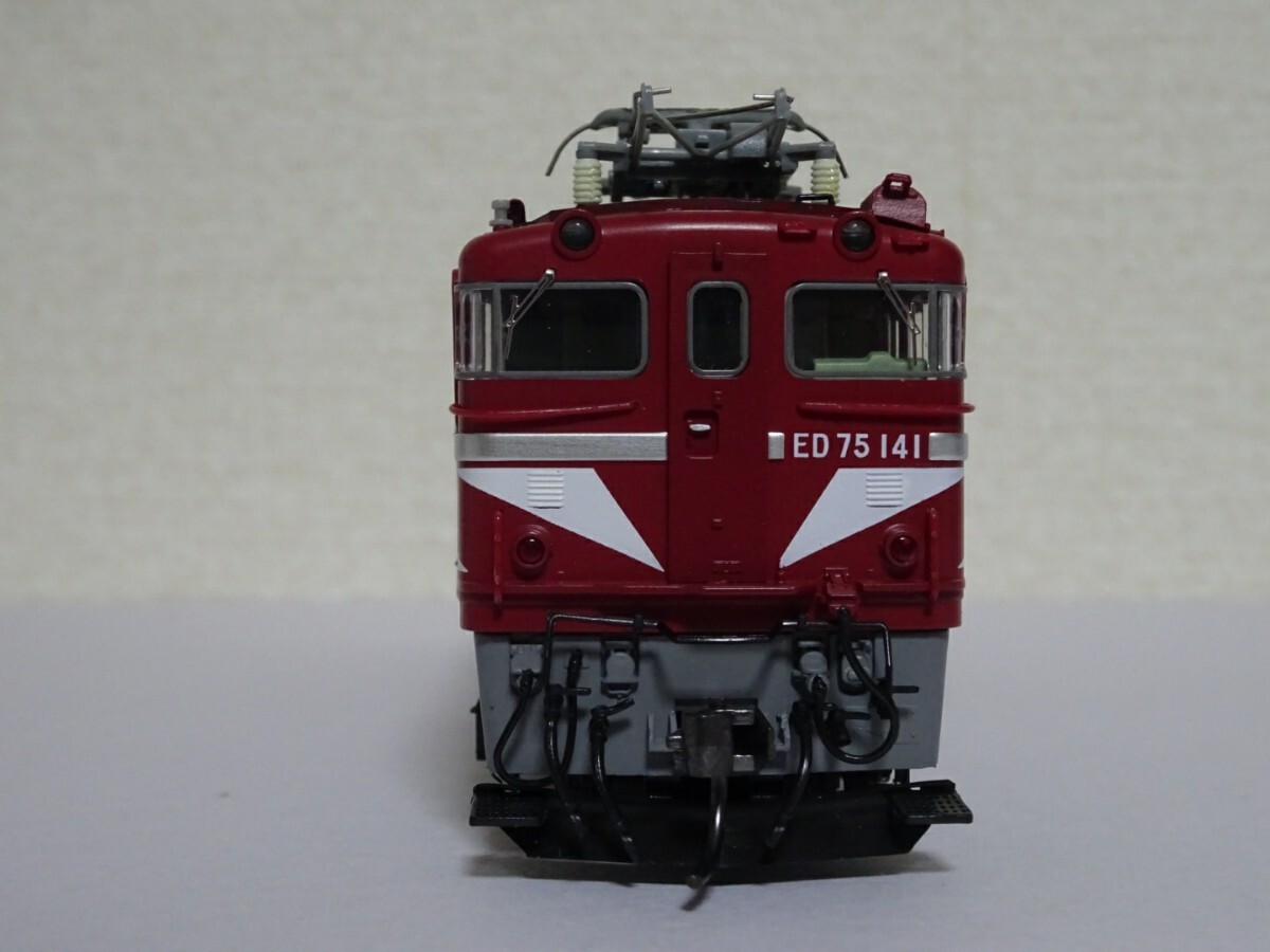 tomix HO-928 ED75形電気機関車(141号機・JR貨物試験色)イベント限定品 パーツ取り付け済み_画像7