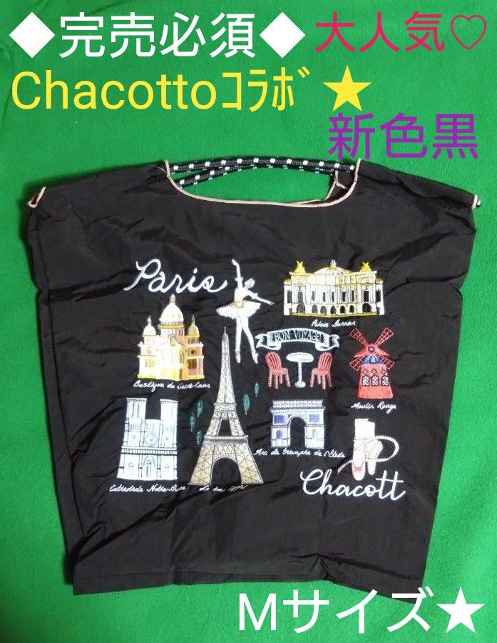 既に完売 主役級 刺繍が映える新色の黒 【新品・未使用】Chacott 既に完売 主役級 刺繍が映える新色の黒 【新品・未使用】Chacott