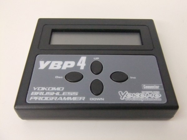 【YOKOMO】ヨコモ YBP4 ブラシレス ESC プログラマー 中古品（YOKOMO アンプ PROGRAM CARD 格安1000円スタート_画像2