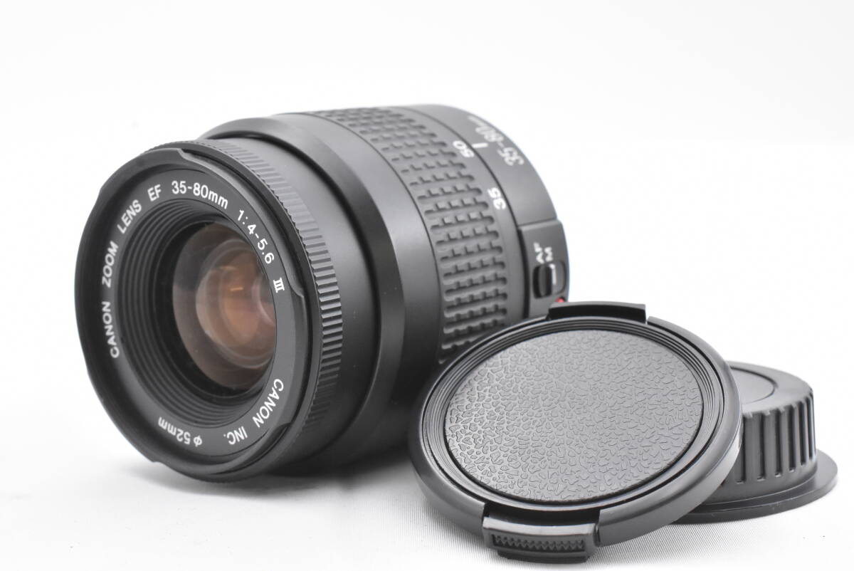Canon キャノン Zoom Lens EF 35-80mm F4-5.6 III ズームレンズ (t5837)の画像1
