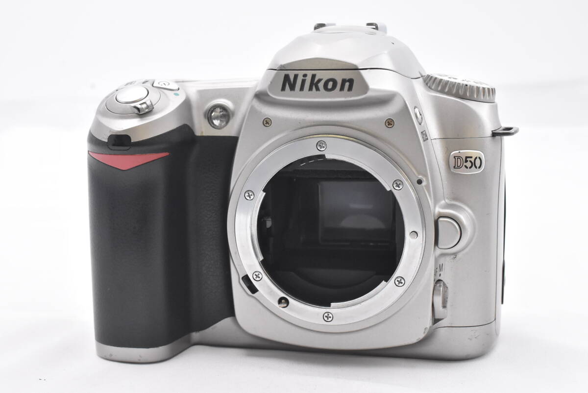 【訳あり】Nikon ニコン D50 シルバー デジタル一眼カメラボディ (t7484)_画像9