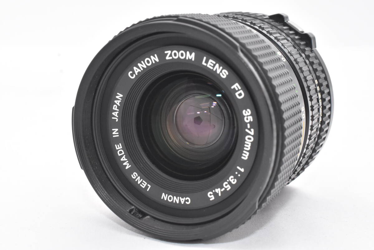 Canon キャノン ZOOM FD 35-70mm f3.5-4.5 マニュアルレンズ (t6919)_画像7