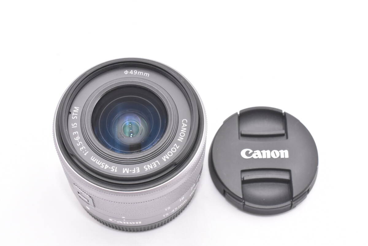 Canon キャノン EF-M 15-45mm F3.5-6.3 IS STM ズームレンズ (t7620)_画像9