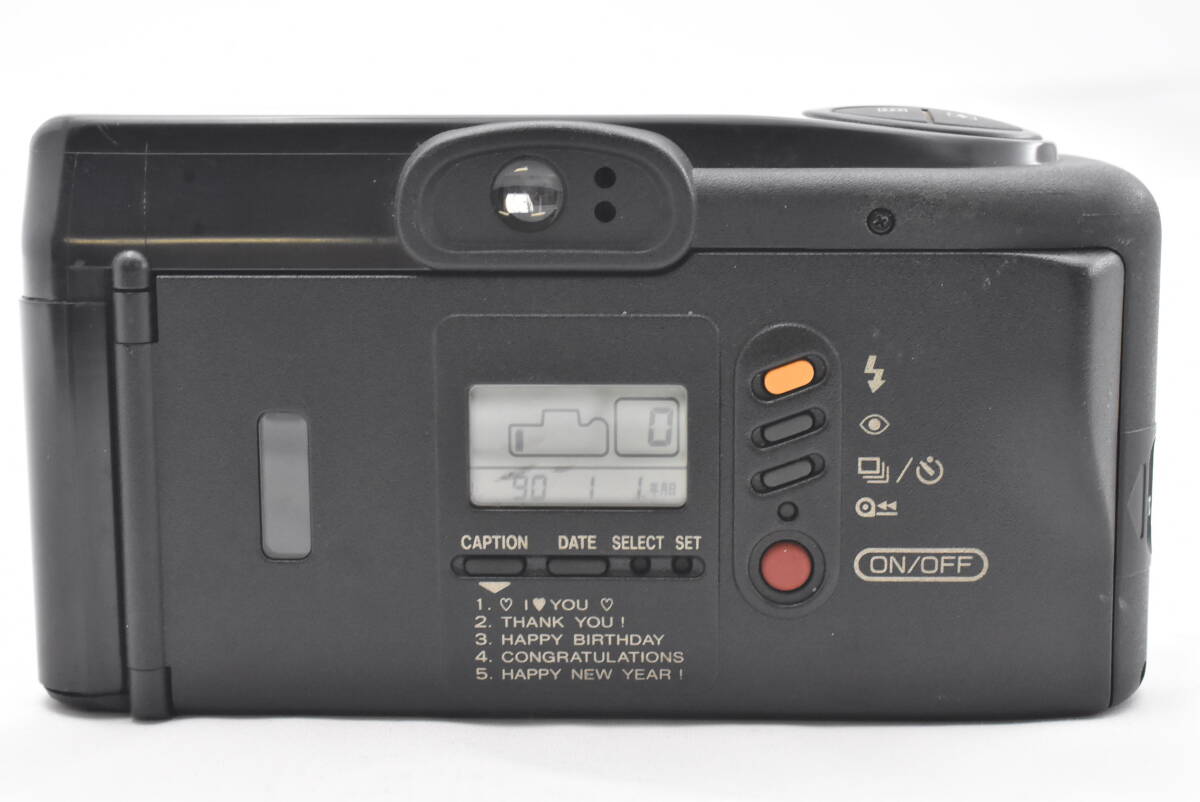 Canon キヤノン Autoboy ZOOM 105 ブラック フィルムカメラ （t7605）_画像3