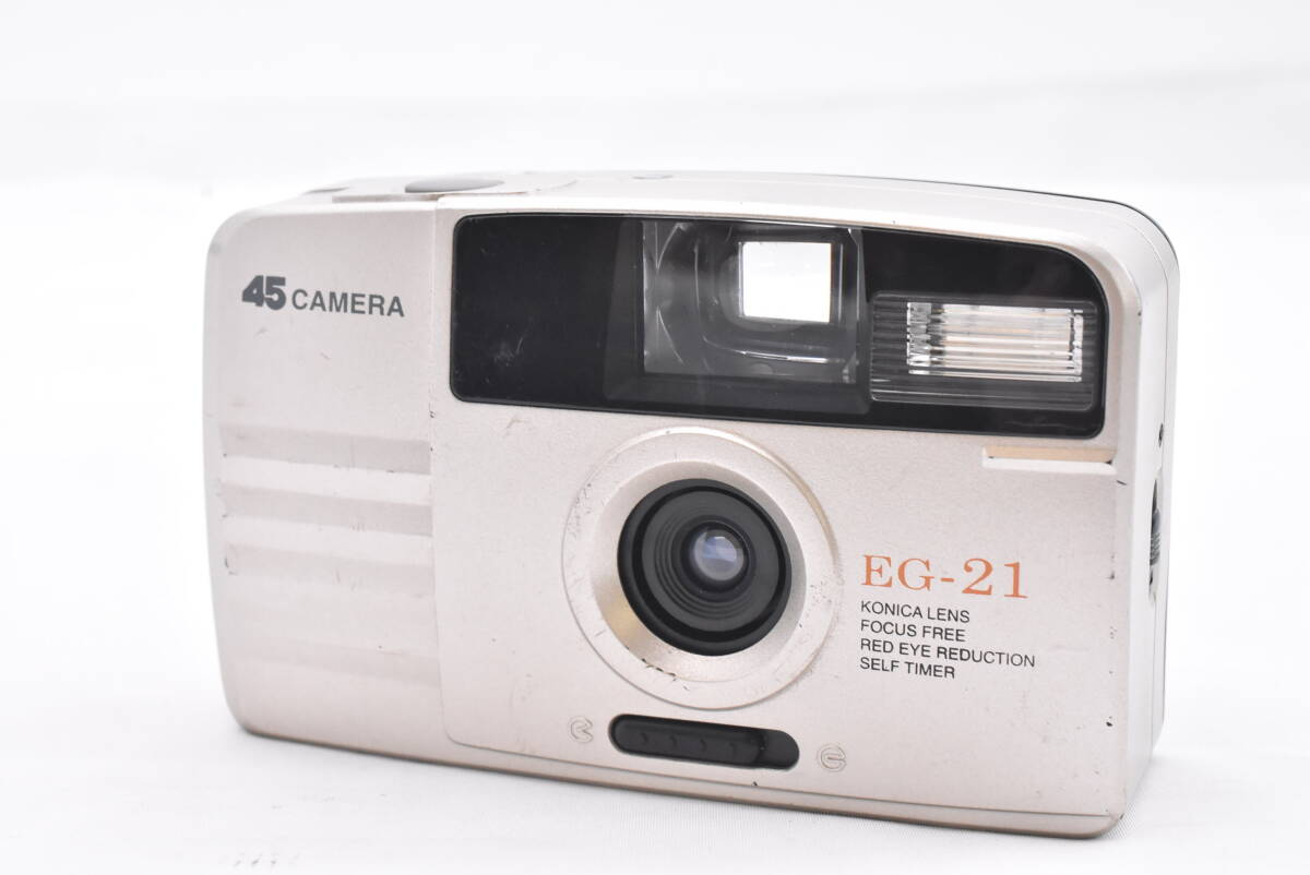 45 CAMERA EG-21フィルムカメラ CONICA コニカミノルタ (t7355)_画像9